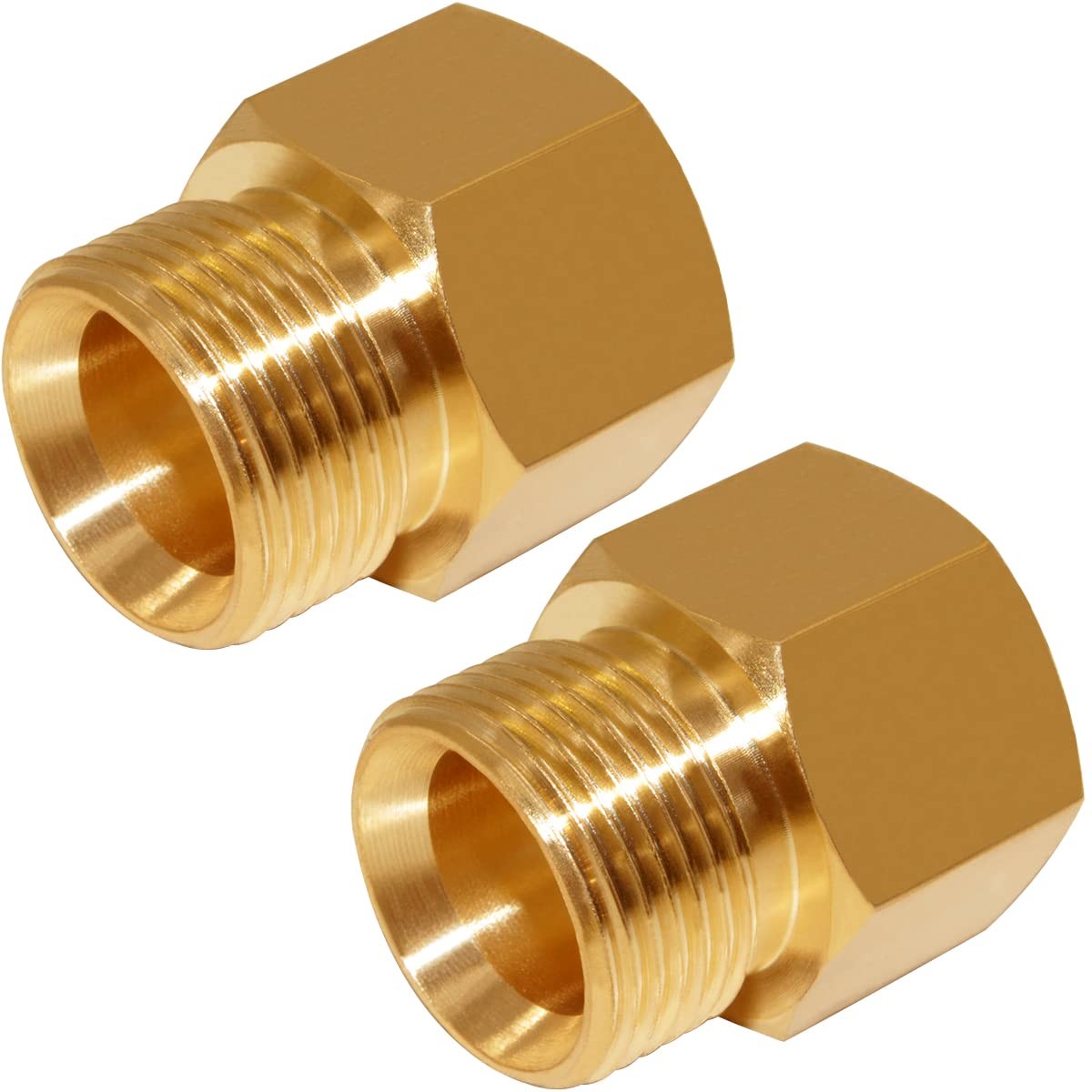 Pressure Washer Coupler M22 15mm Male Thread to M22 14mm Female Fitting Hose …