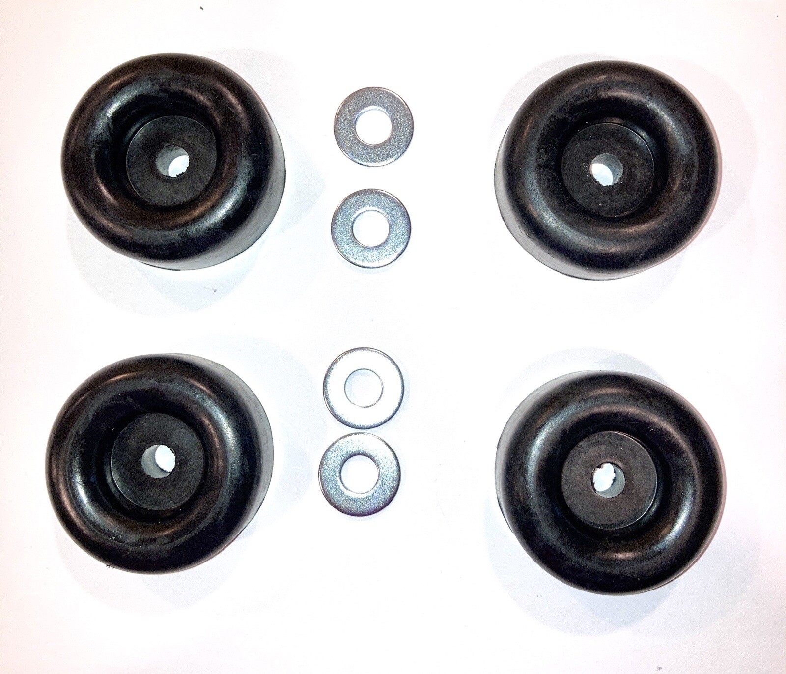 4 Large Rubber Feet/Bumpers For Pressure Washer, Air Compressor