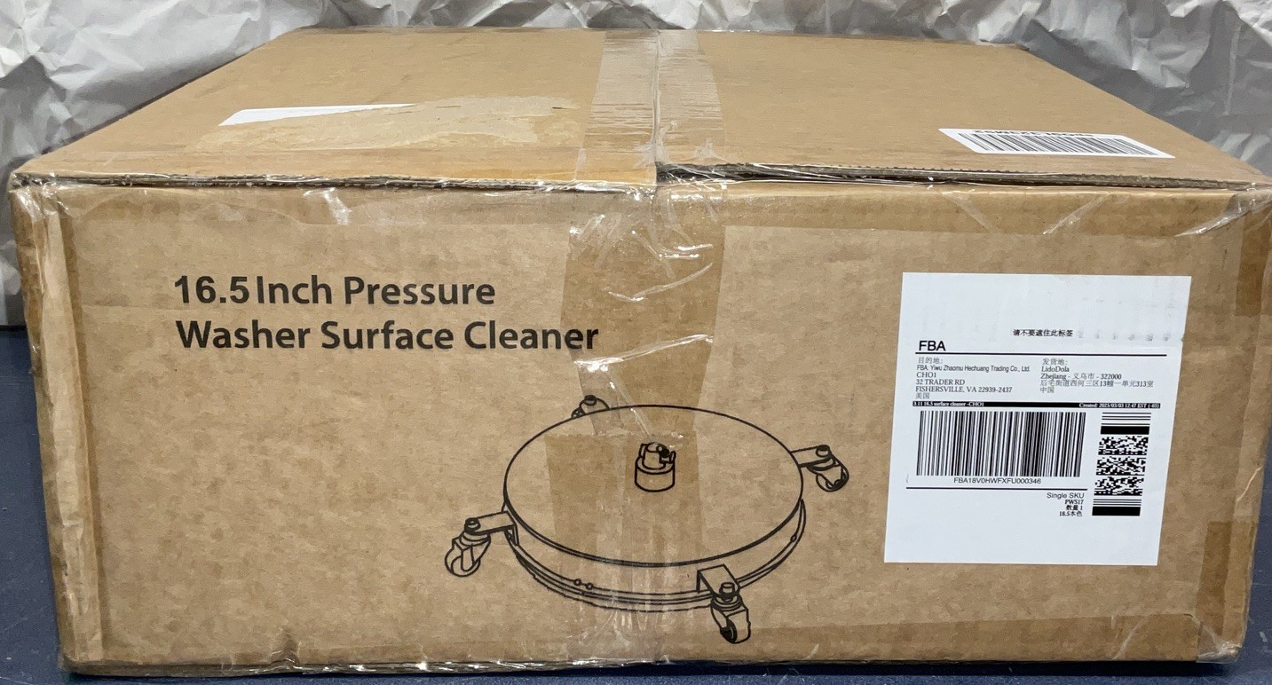 16.5″ Pressure Washer Surface Cleaner 4 Wheels SS Surface Cleaner ~SHIPS FAST!~