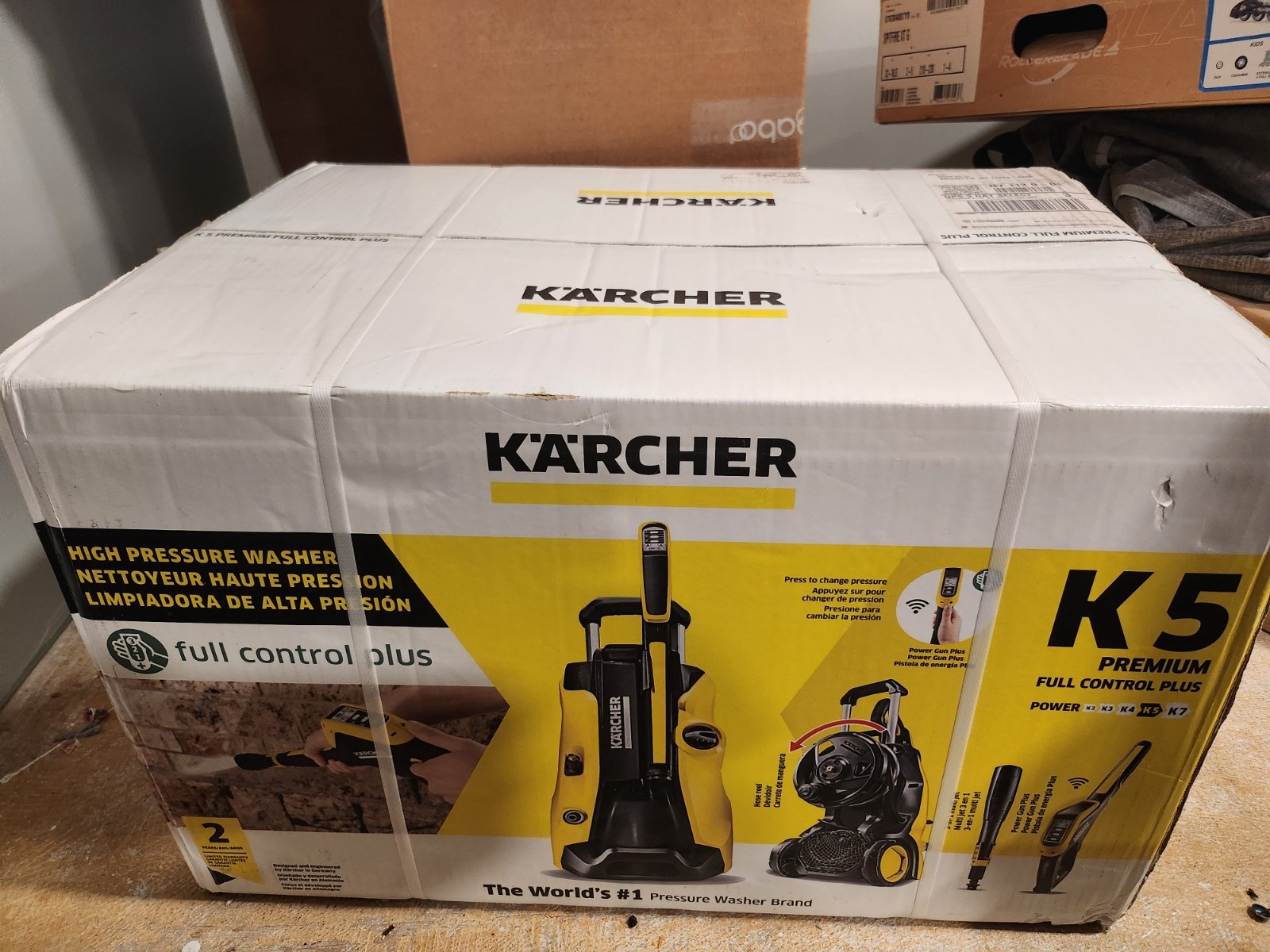 Kärcher K5 Premium Electric Pressure Washer 2000 PSI – with Vario Power