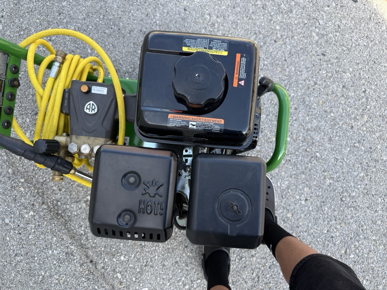 John Deere PR-4200GM 4200 PSI Gas Cold Water Pressure Washer w/ Hose Gun Wand
