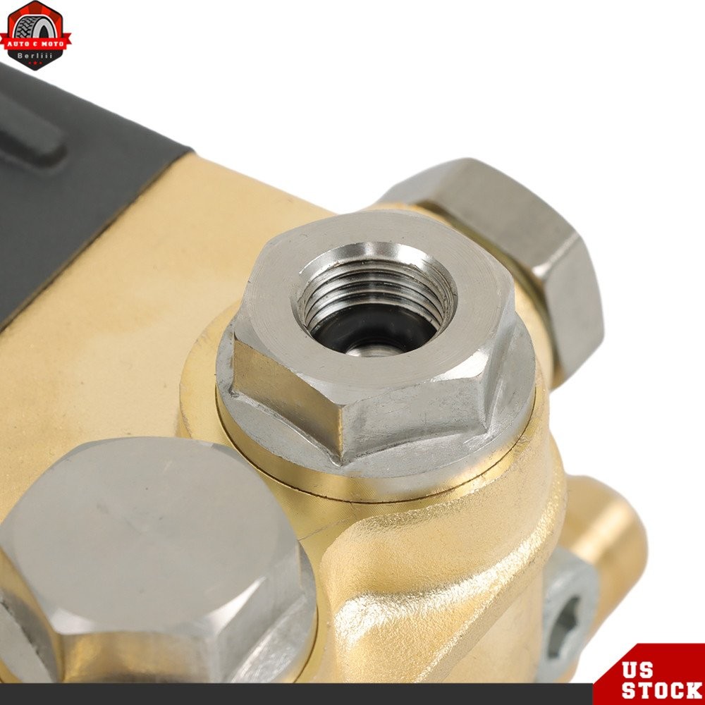 Professional 3600 PSI 4.9 GPM Pressure Washer Pump 24mm Solid Shaft Belt Drive