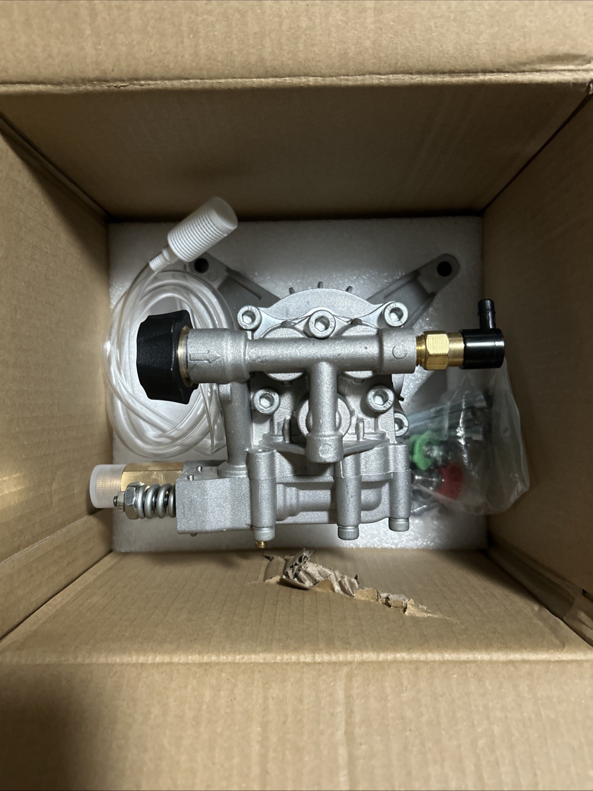 TOOLCY 7/8in Vertical Pressure Washer Pump, 3100 PSI 2.5 GPM Replacement