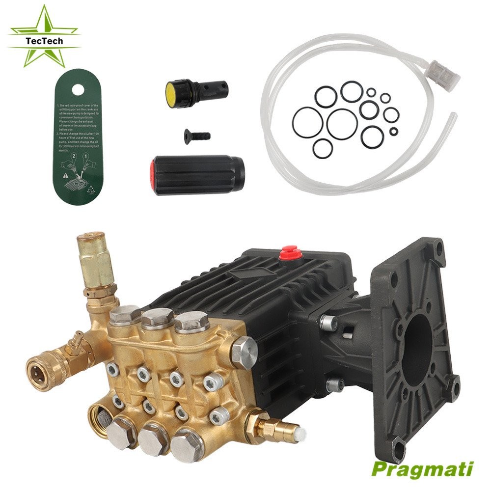 4 GPM 4400PSI Pressure Washer Pump Power Washer Pump 1″ Shaft Horizontal