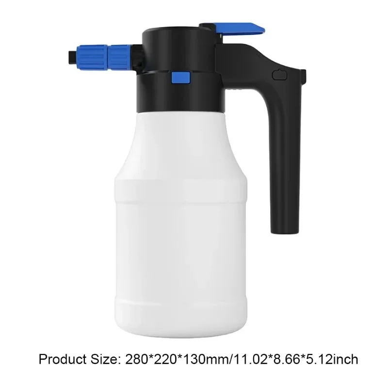 2300Mah USB Rechargeable Electric Snow Foam Sprayer – Car Wash Spray Bottle with