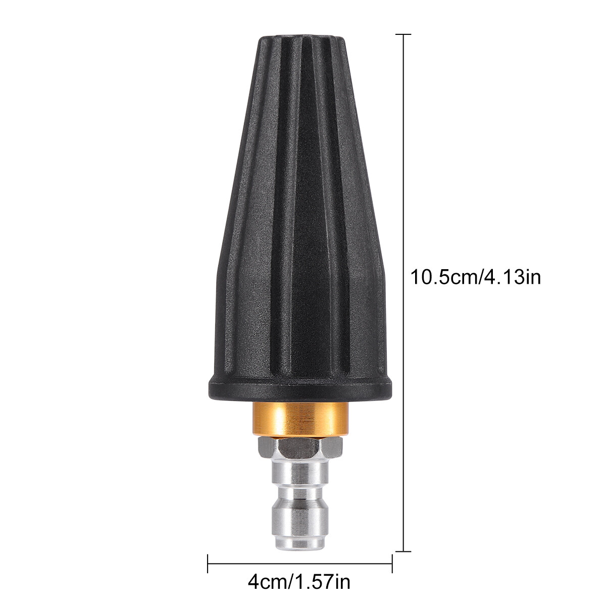 1/4″ High Pressure Washer Rotating Turbo Nozzle Spray Tip 4.0 GPM 4000PSI Quick