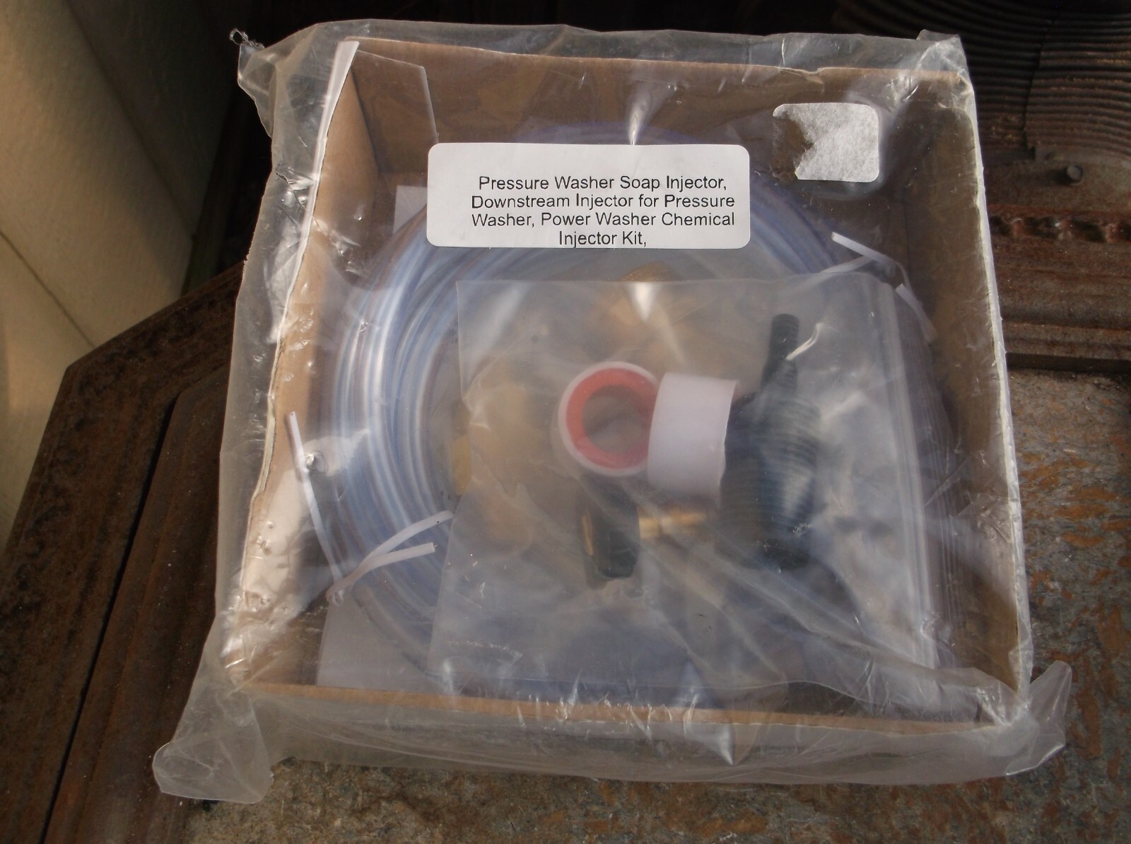 Downstream Injector for Pressure Washer, Washer Injector Kit