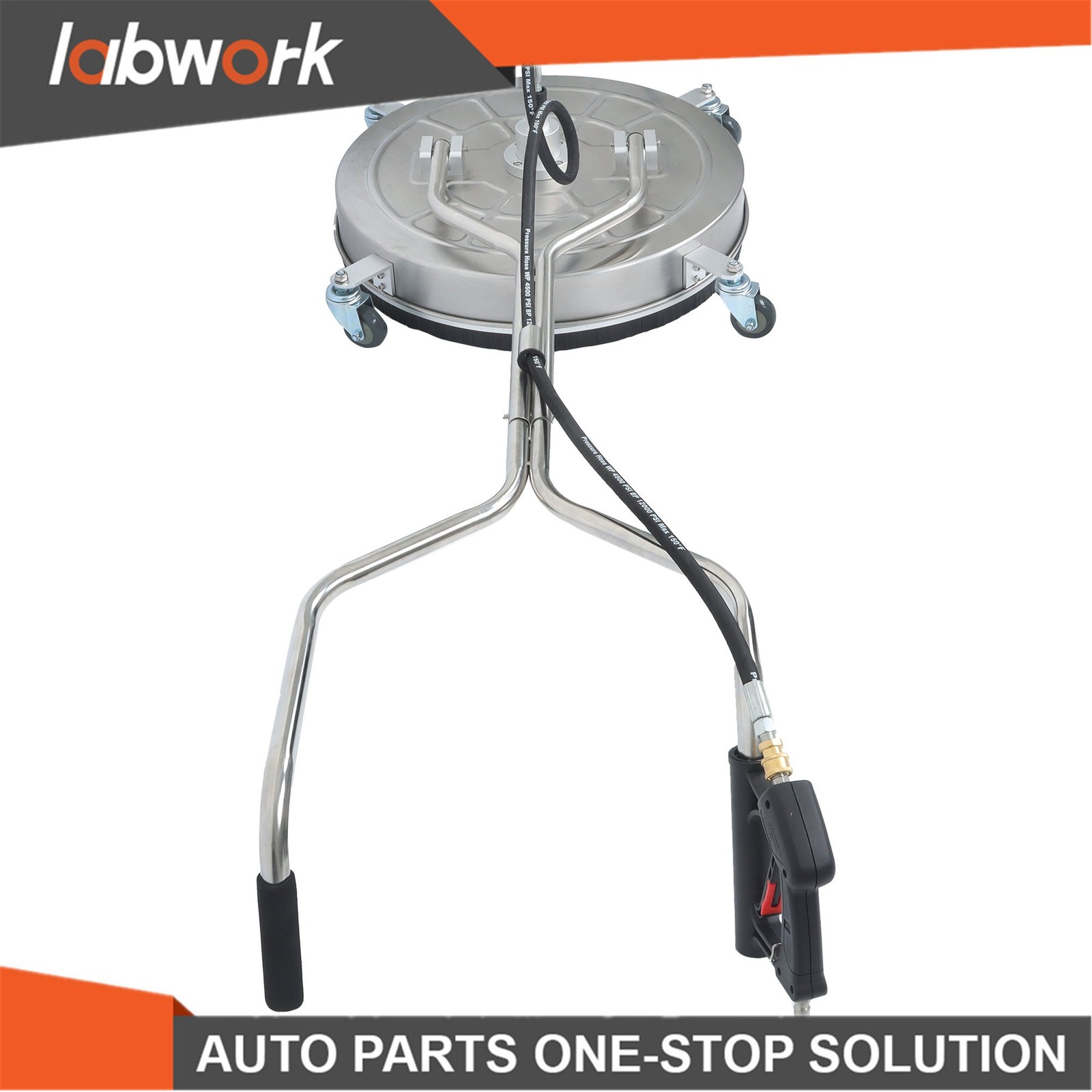 Labwork 24″ Pressure Washer Surface Cleaning System – Easy-Attach Handle