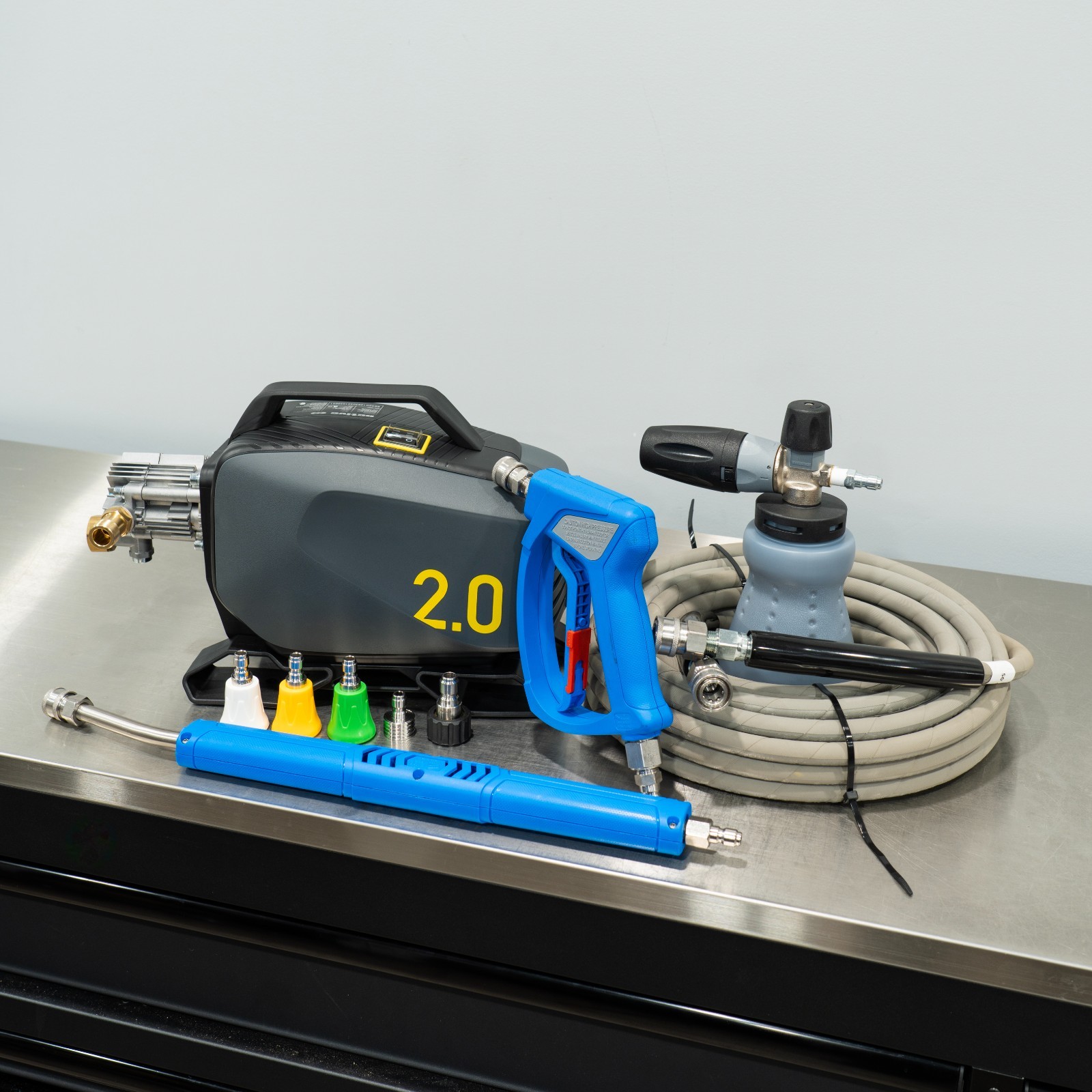 Active 2.0 Pressure Washer | Level 4 Detailing Kit | MTM Acqualine Package