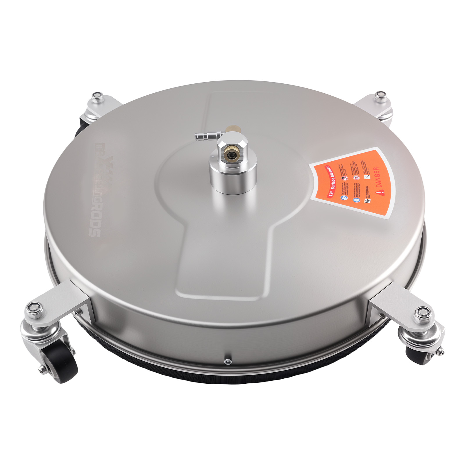 19″ Heavy Duty Surface Cleaner for Pressure Washer 4200PSI Stainless Steel