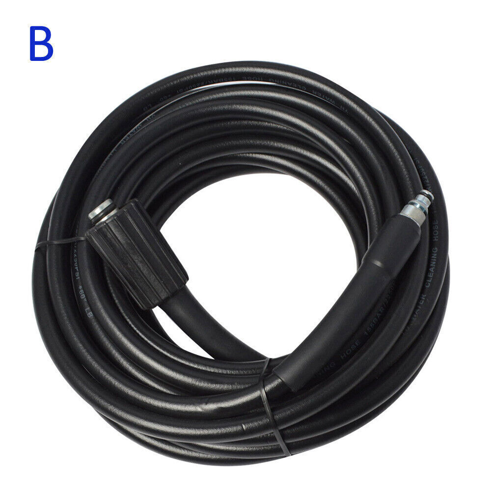 1X 6M/8M/10M High Pressure Washer Extension Hose Pipe Cleaner Replacement Kit