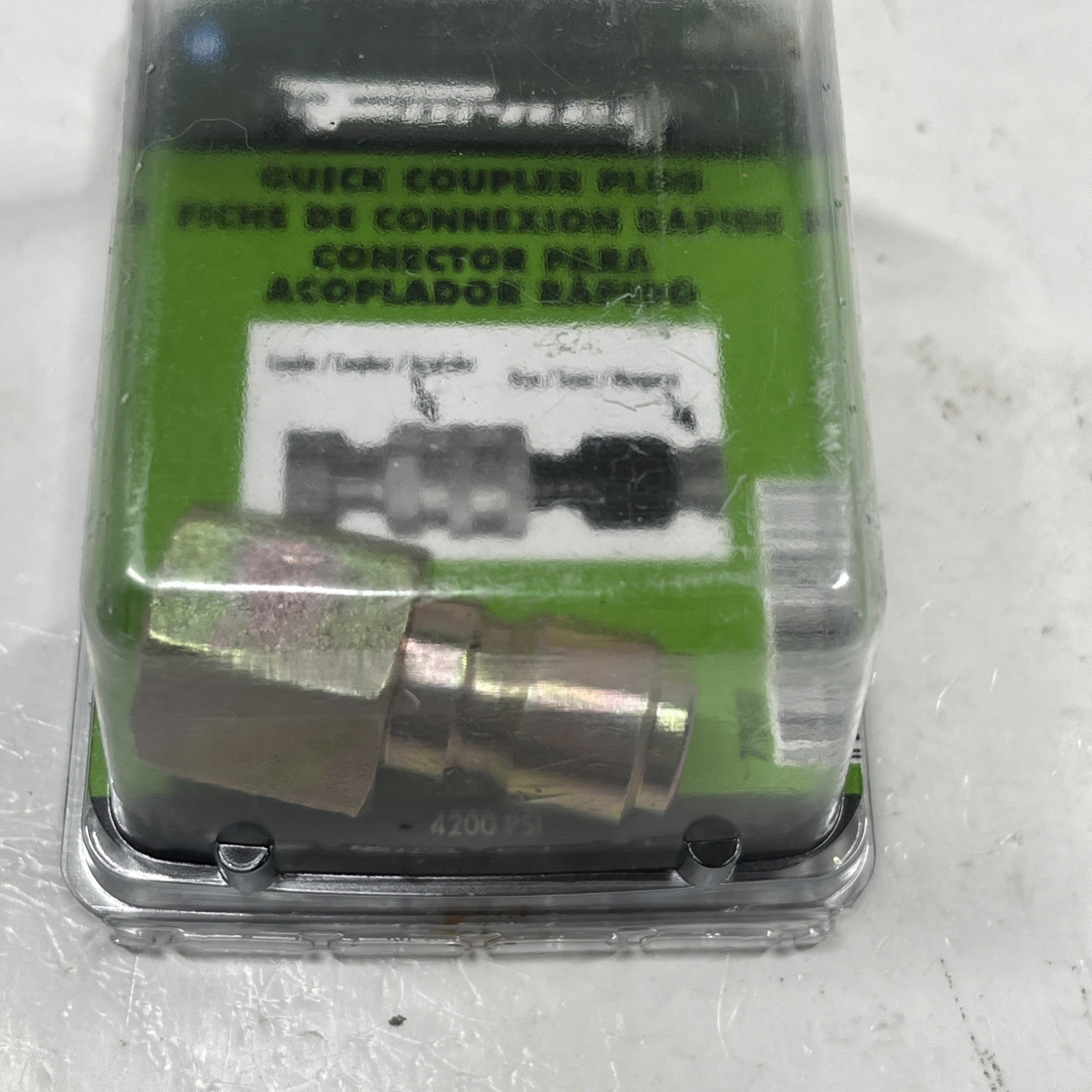Forney 3/8 In. Female Quick Connect Pressure Washer Plug 75137 Forney 75137