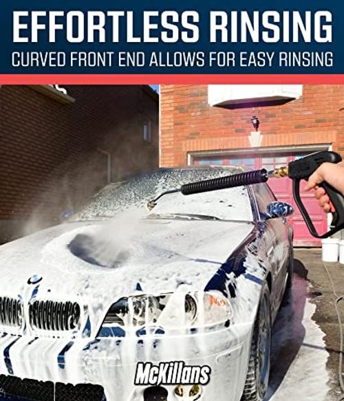Car Pressure Washer Extension Wand – Power Washer Wand Extension Curved Wand