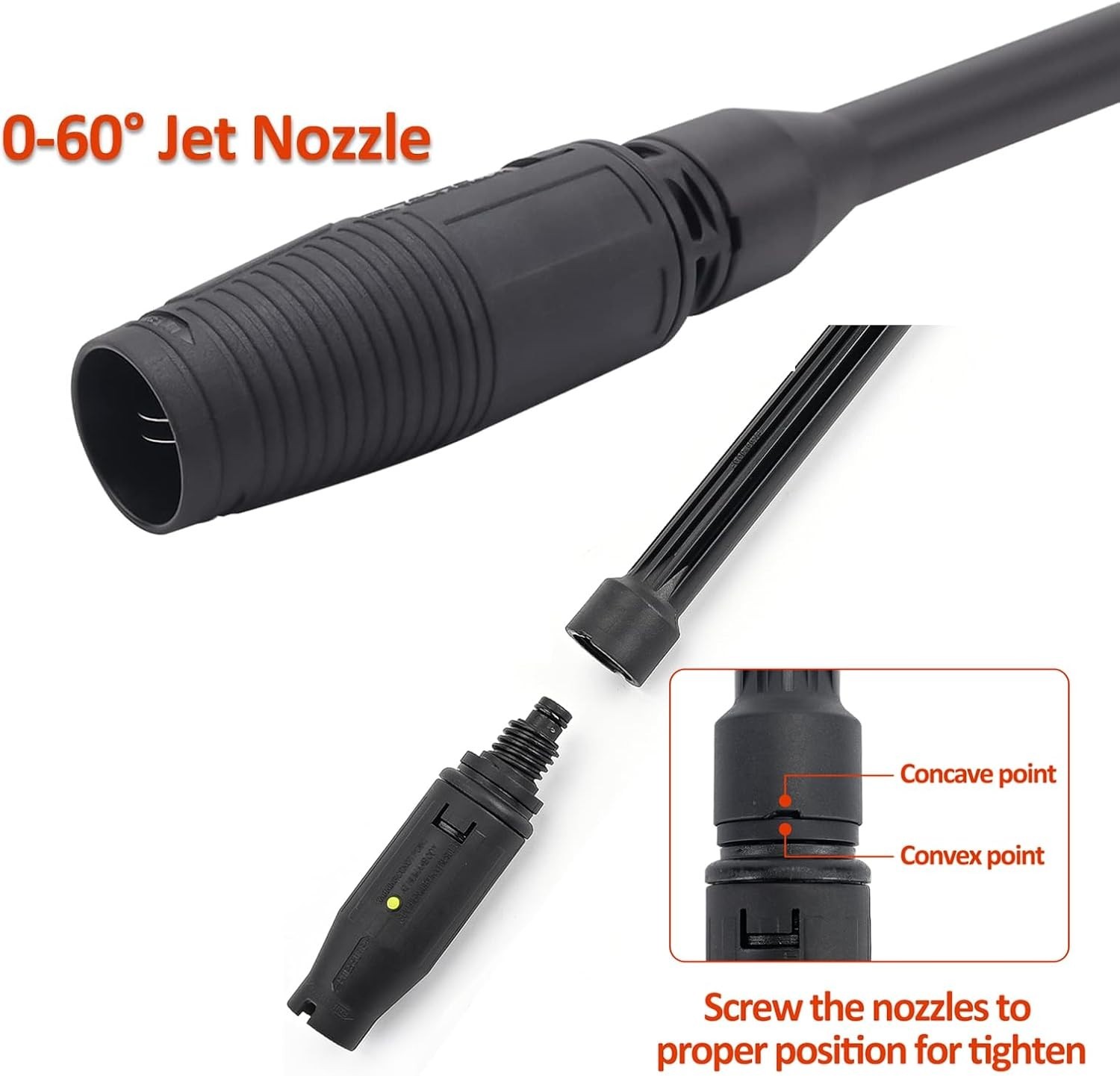 Efficient 2320 PSI Pressure Washer Gun Kit with 32FT Hose – Easy Installation