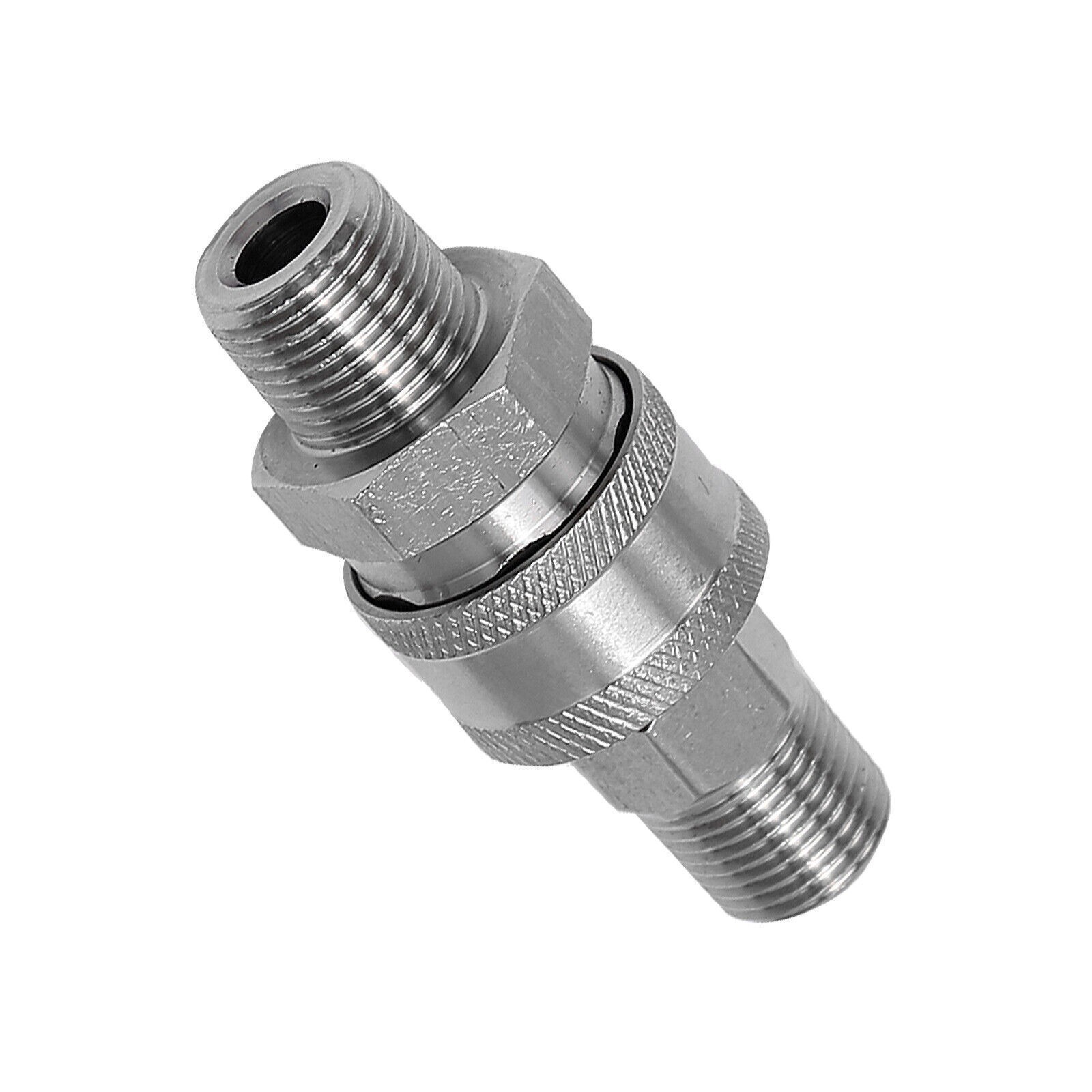 5000 PSI 3/8″ NPT Stainless Steel Pressure Washer Quick Connect Fitting Kit