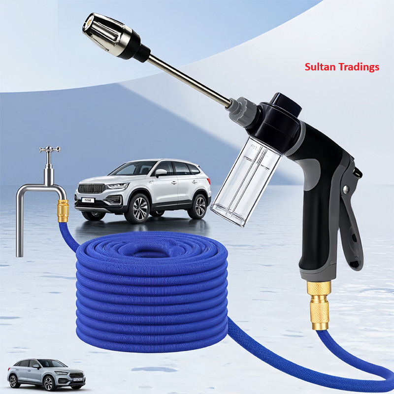 Car Snow Foam Washer Gun High Pressure Garden Wash Cleaning Soap Bottle Sprayer
