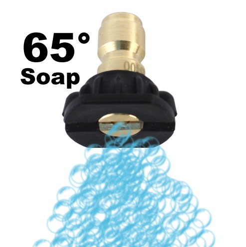 Erie Tools 20 Pack of Pressure Washer 1/4″ Quick Connect 65 Degree Soap Nozzles