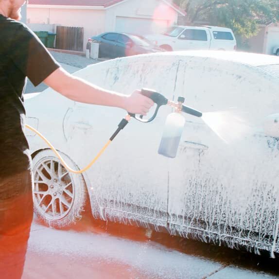 Snow Foam Cannon Washer Gun Car Wash Auto Detailing Car Wheel Cleaning Tool Set