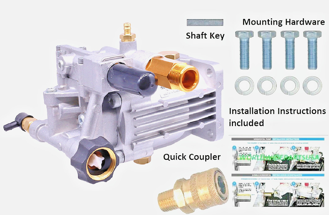Power Washer Pump Kit for Honda & Excell XR2500 XR2600 XC2600 EXHA2425 XR2625