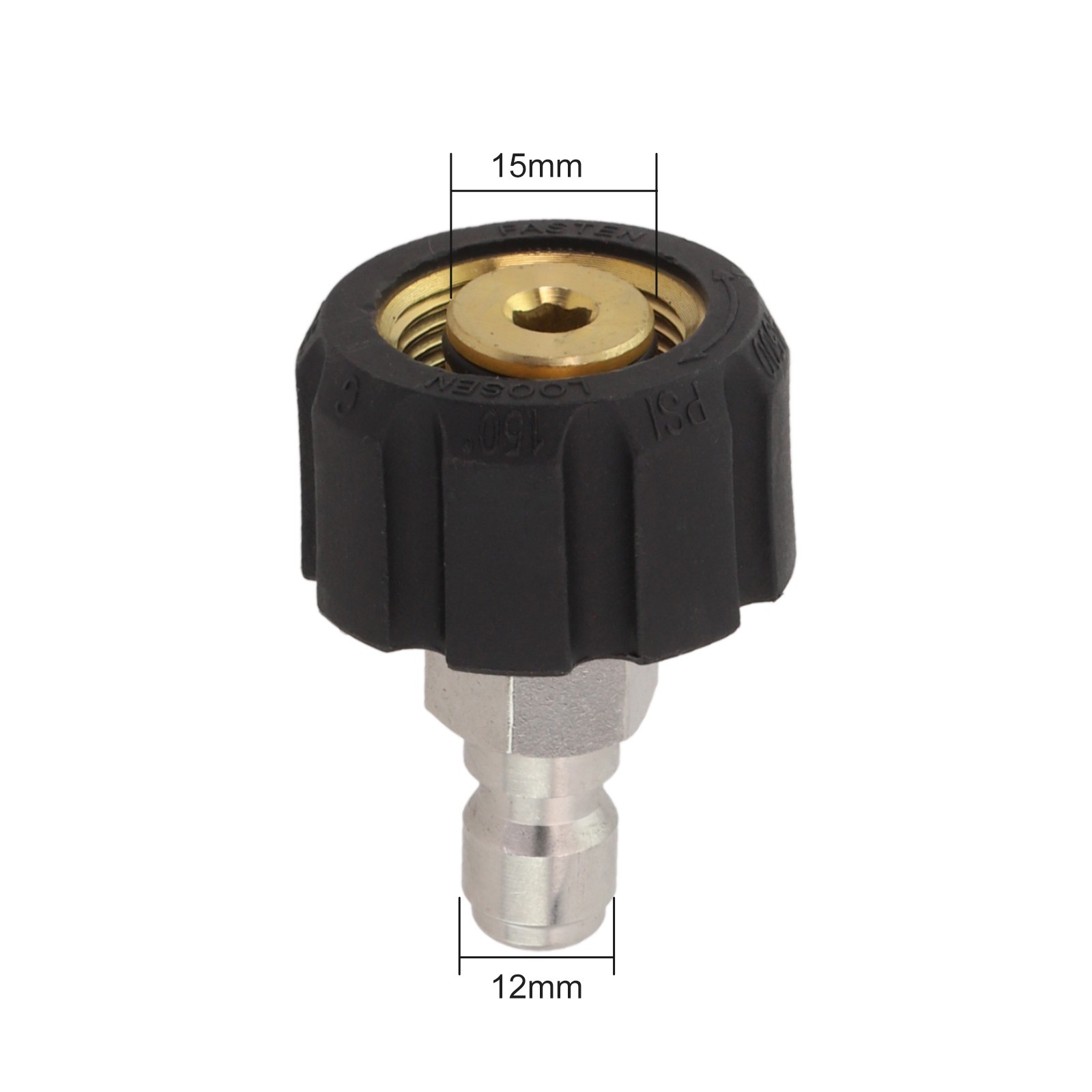 Black Sliver Quick Connector High Quality Quick Connector 1/4 3/8 Inch