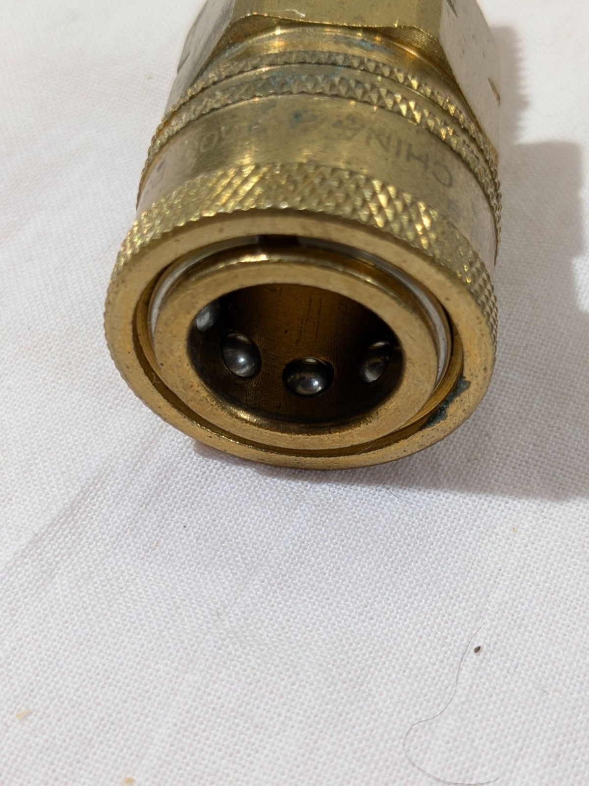 Pressure Washer M22F To G3/8F Solid Brass Coupling Adapter Connector