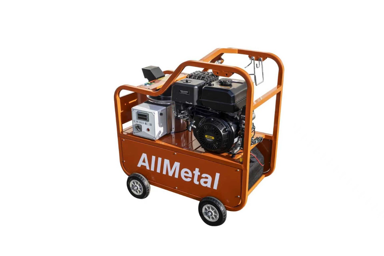 4000PSI 4GPM Commercial Hot Water High-Pressure Washer Shot Hot Water 5Gal 420cc