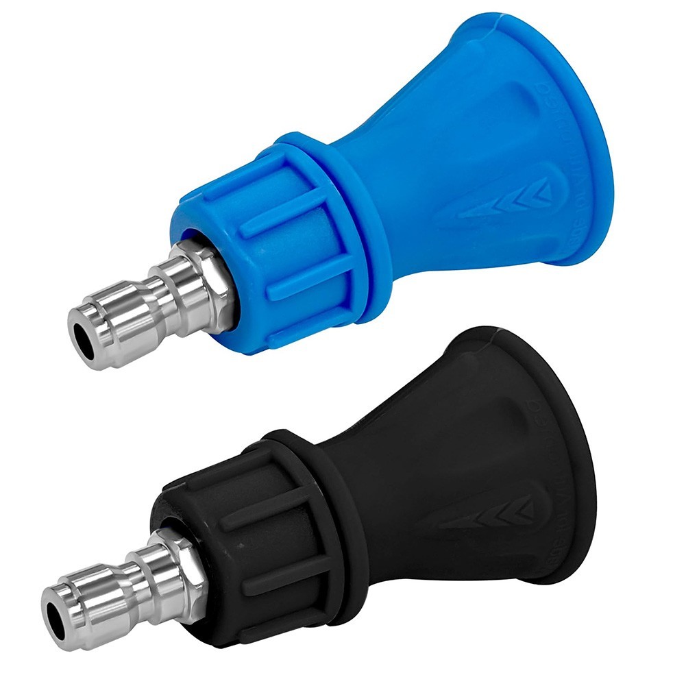 Stainless Steel Pressure Washer Nozzles with Rubber 25 Degree 40 Degree
