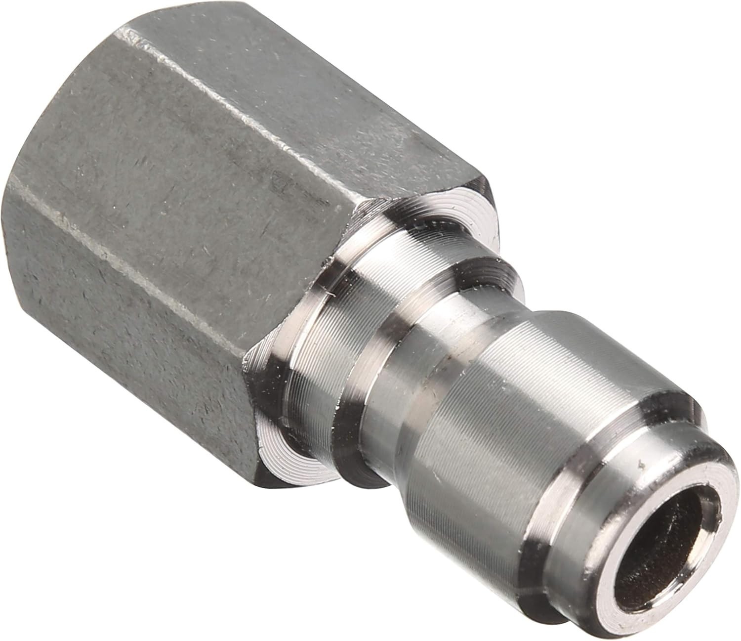 5000 PSI Quick Connect Adapter Set – 3/8 Inch Female Fitting in Stainless Steel