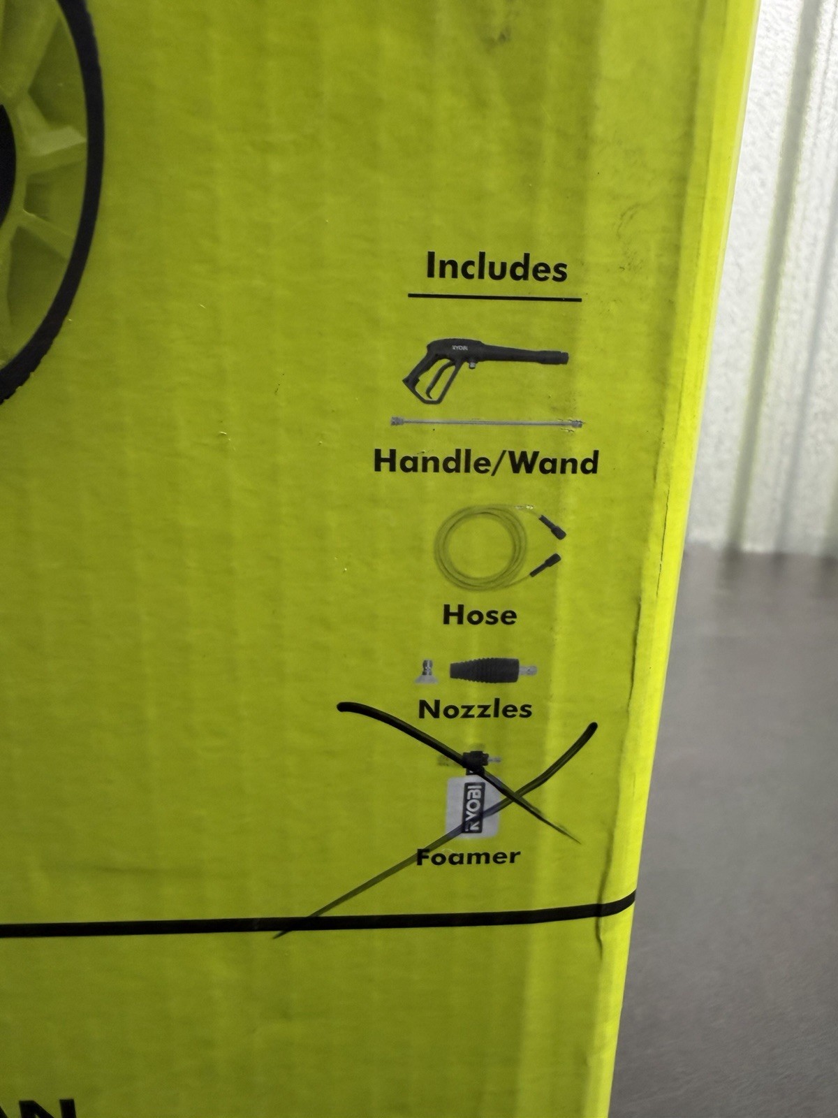RYOBI RY142022 2100 PSI 1.2 GPM Electric Pressure Washer Tested No Foamer