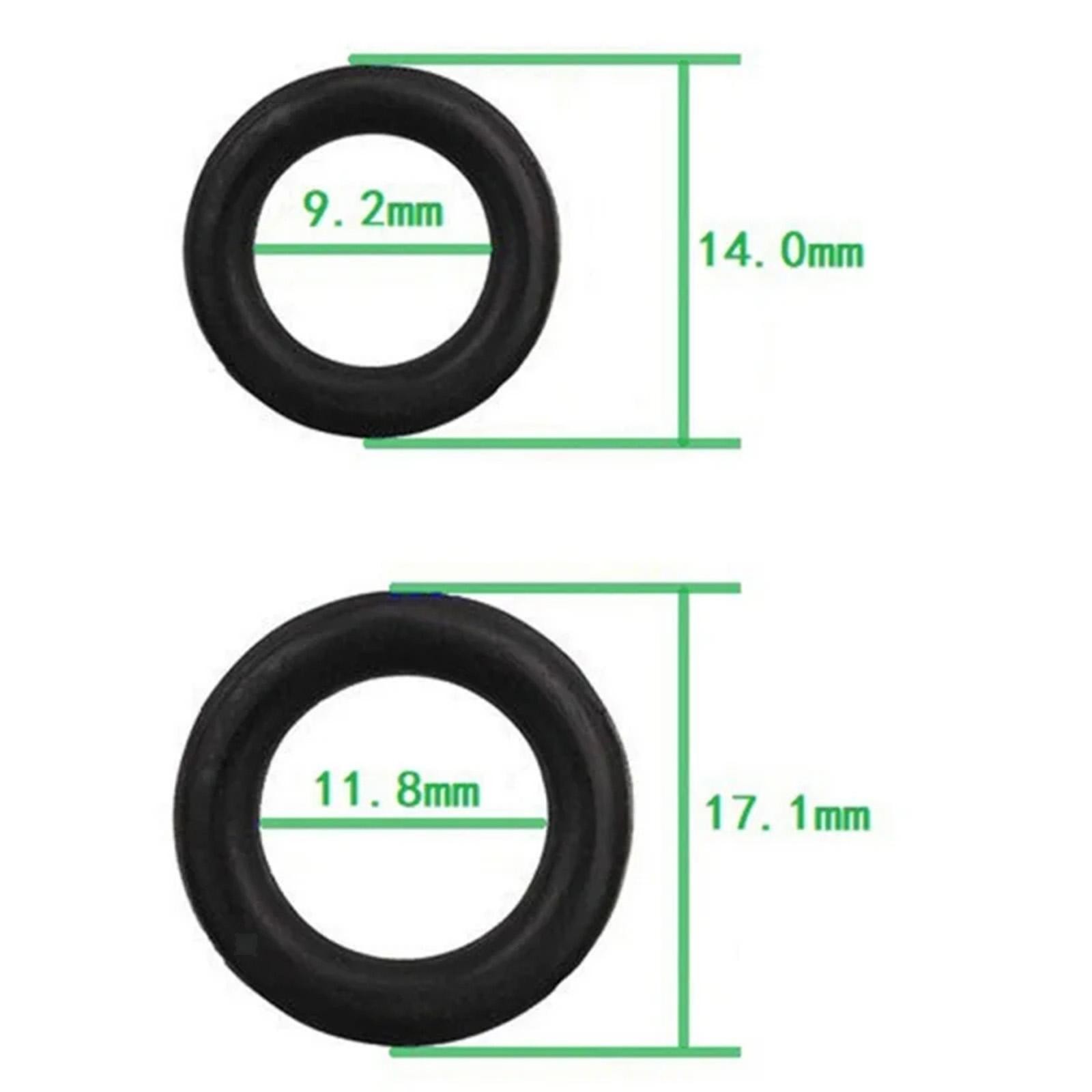 50 Pieces Pressure Washer Hose O Rings 2 Different Sizes Washer Gaskets