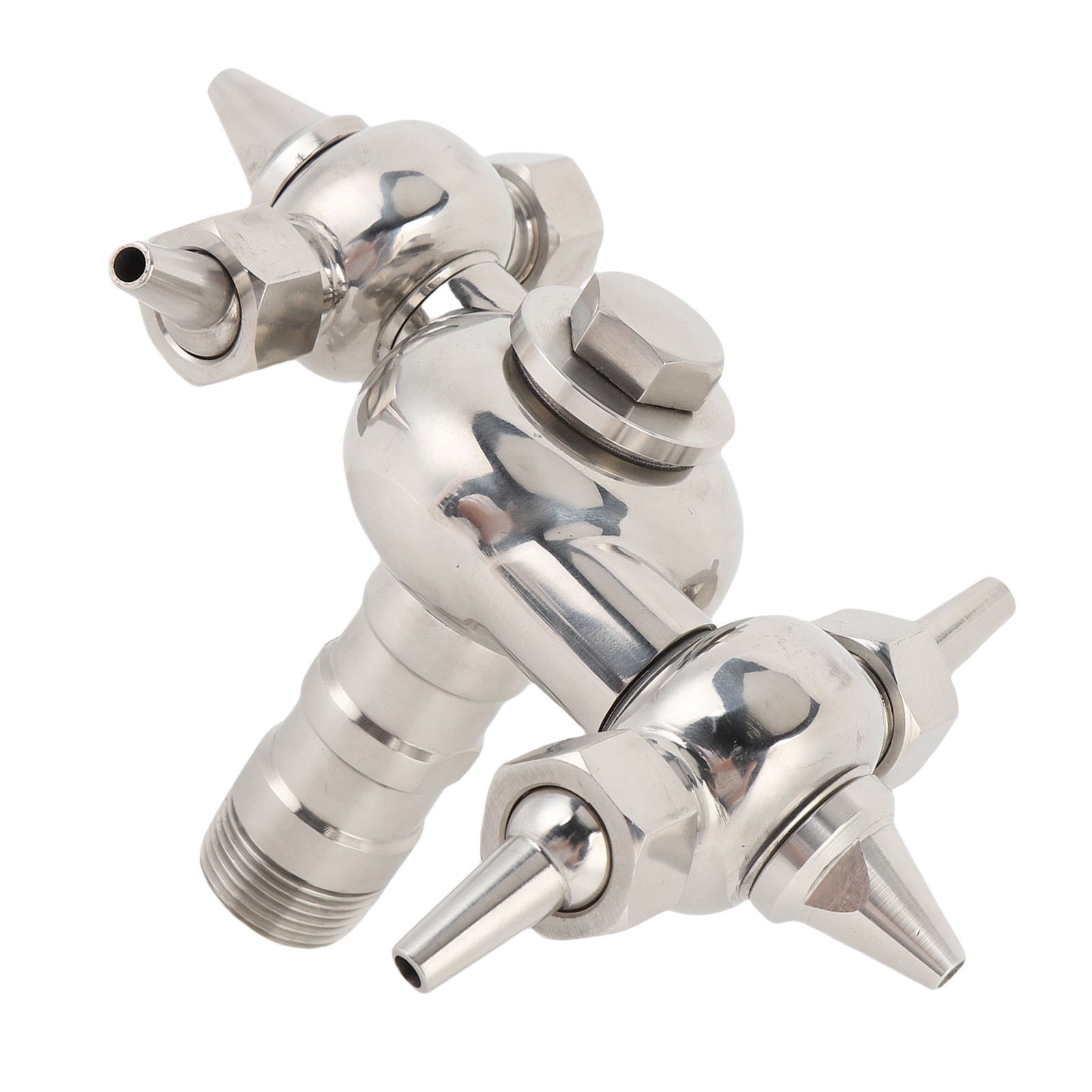 Powerful 360° Cleaning Spray Ball Canister For Tanks Stainless Steel Use