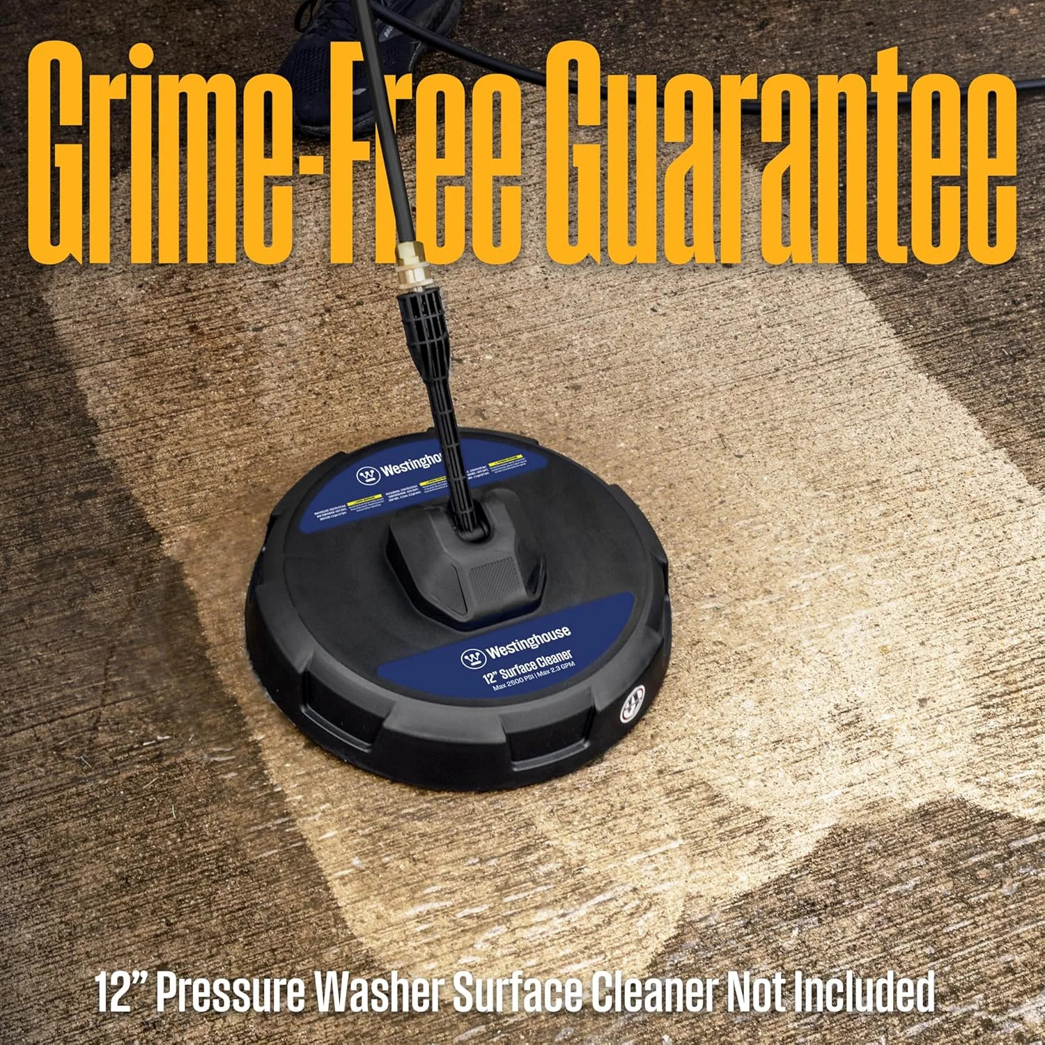 Westinghouse ePX3050 Electric Pressure Washer, 2100 Max PSI 1.76 Max GPM with Fo