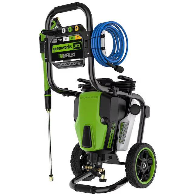 Greenworks 3000-PSI 2.0-GPM Cold Water Electric Pressure Washer GPW3000 – New