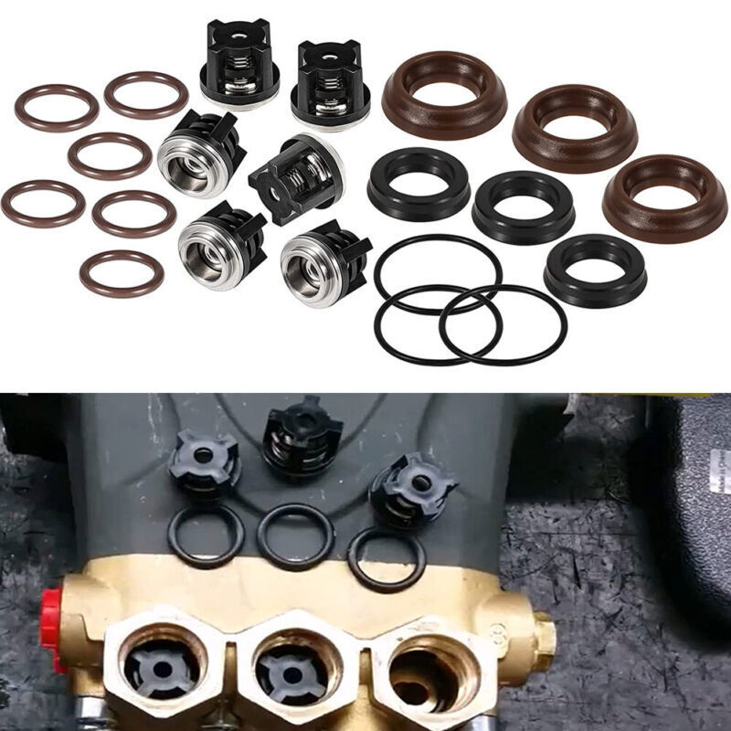 AR1828 Pump Check Valves Kit & AR1857 Pressure Washer Packing Kit For 18mm AR XR