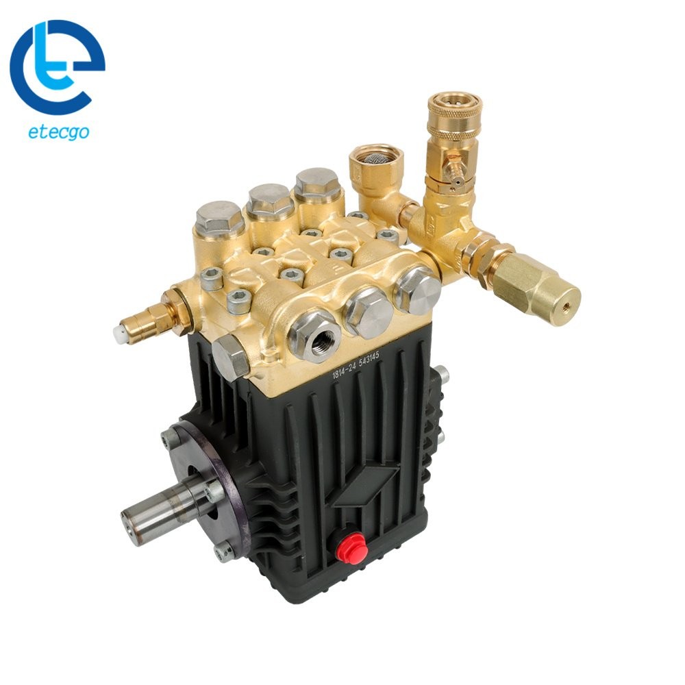 Pressure Power Washer Pump 3600 PSI 4.9 GPM 24 mm Solid Shaft Belt Drive