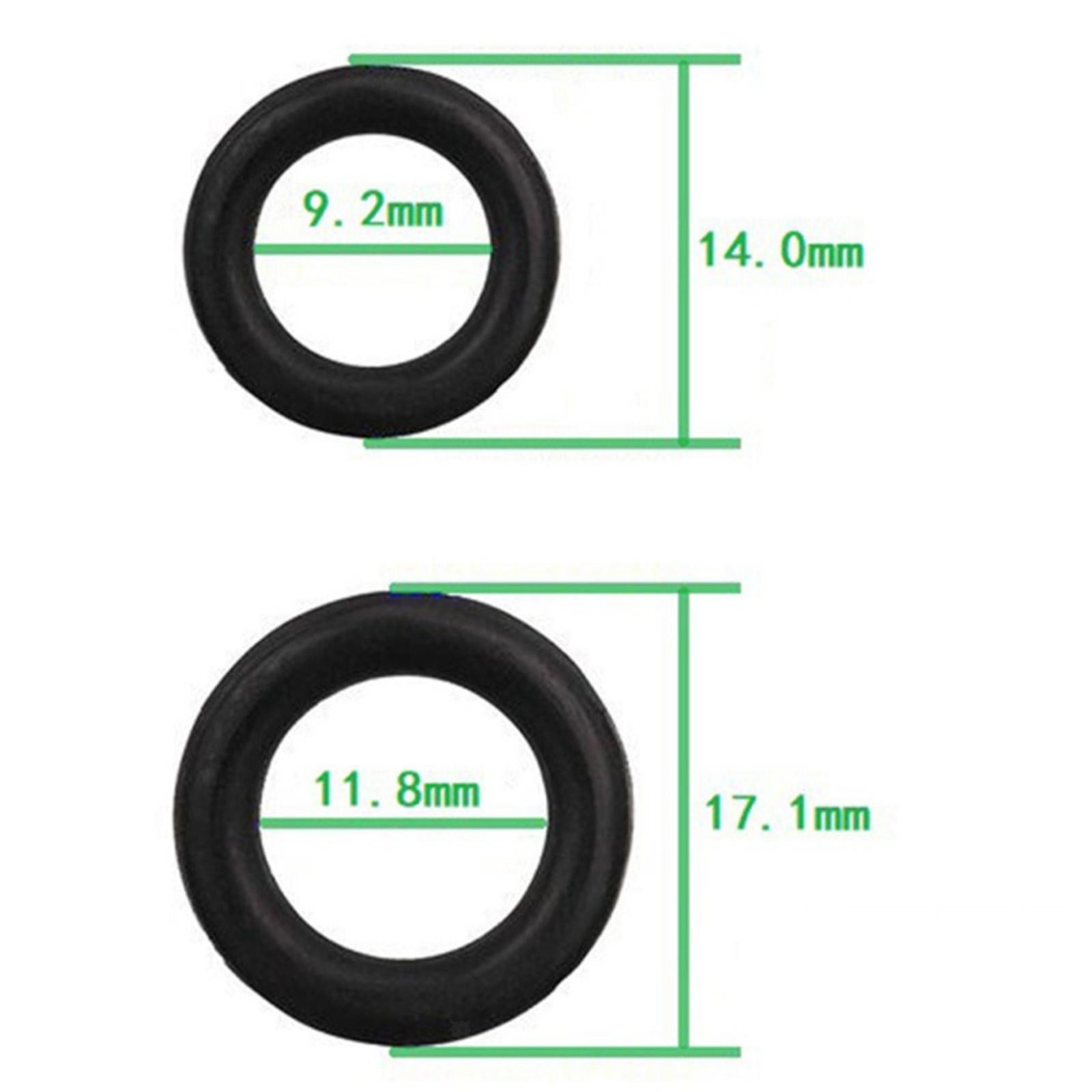 40Pcs O Ring Set Seal Rings 1/4 M22 3/8 Quick Connector Pressure Washer Gasket