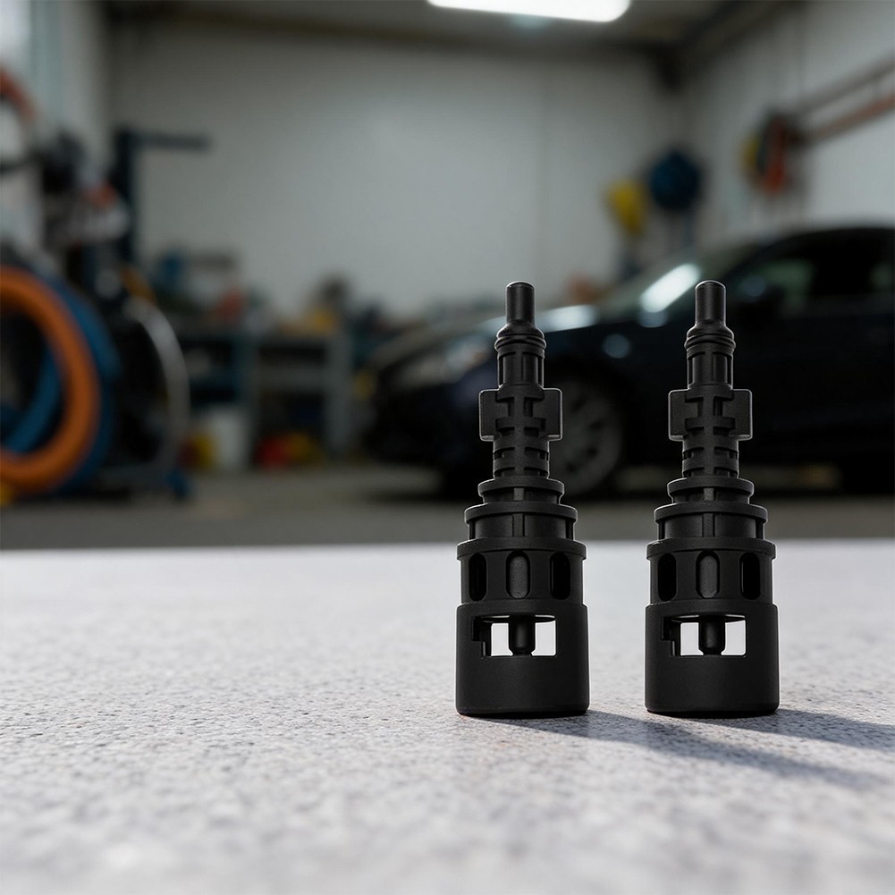 High Pressure Cleaner Adapter Set 2 pcs ABS for Karcher For Lavor Equipment