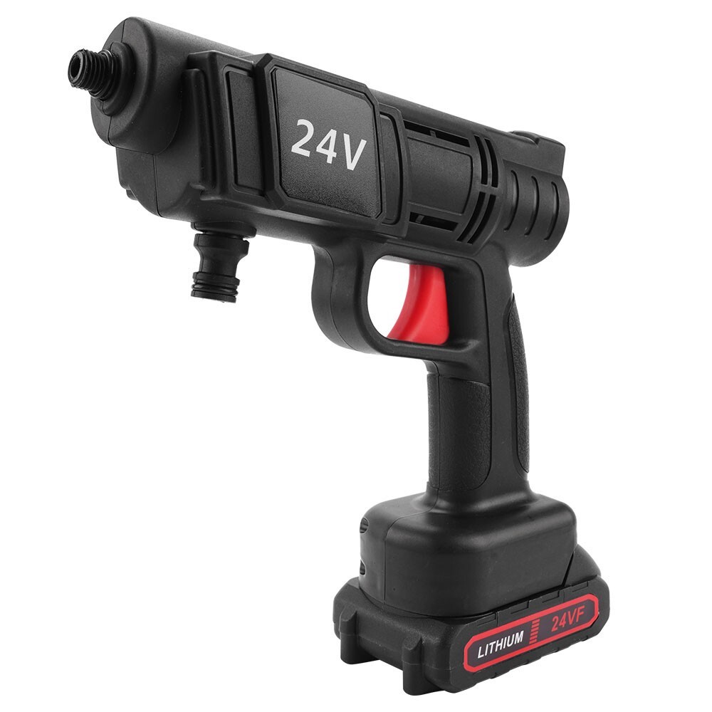 Cordless Electric High Pressure Water Spray Car Gun Portable Washer Cleaner Yard