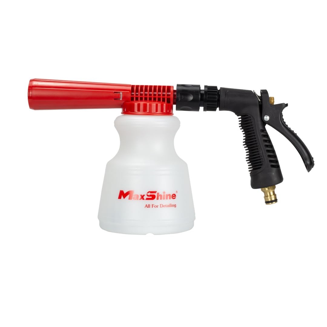 Low Pressure Foam – 1L Bottle, Anti-Slip Base, Universal Garden Hose Connecti…