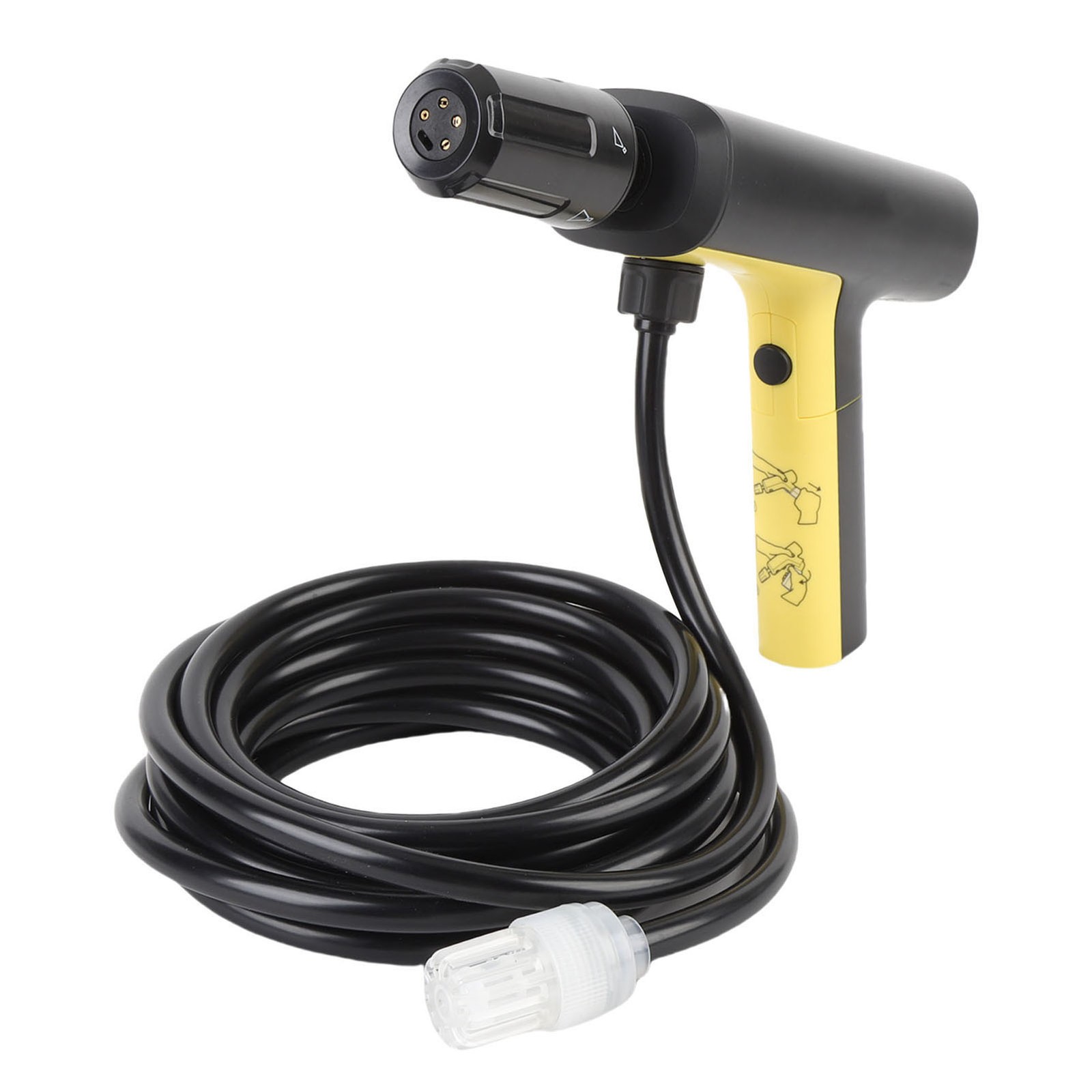 Car Washer Gun USB Charging Lightweight Water Saving 5 Gears Pressure Handheld