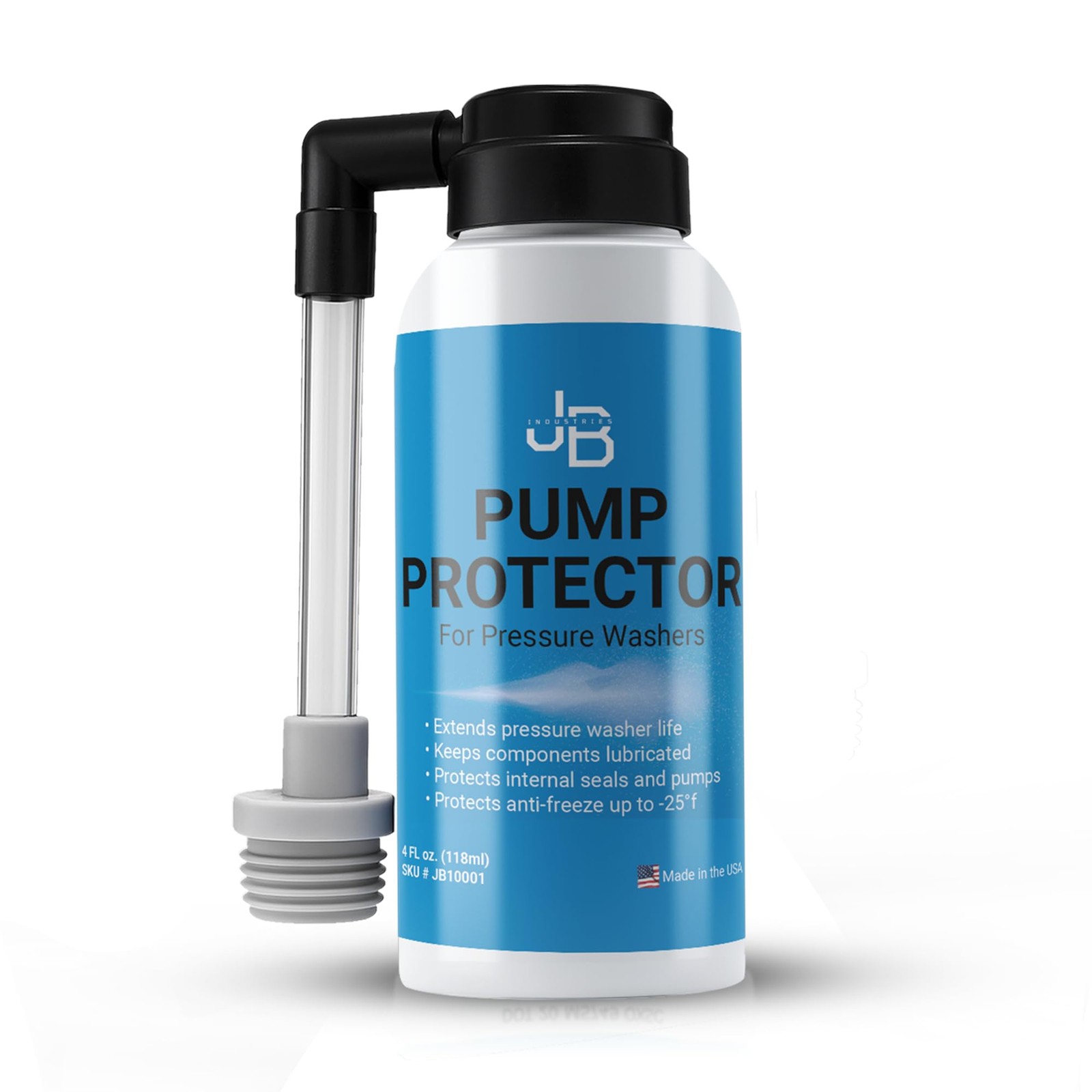 Pressure Washer Pump Saver Antifreeze & Lubricant, 4 oz – Prevents Freezing t…