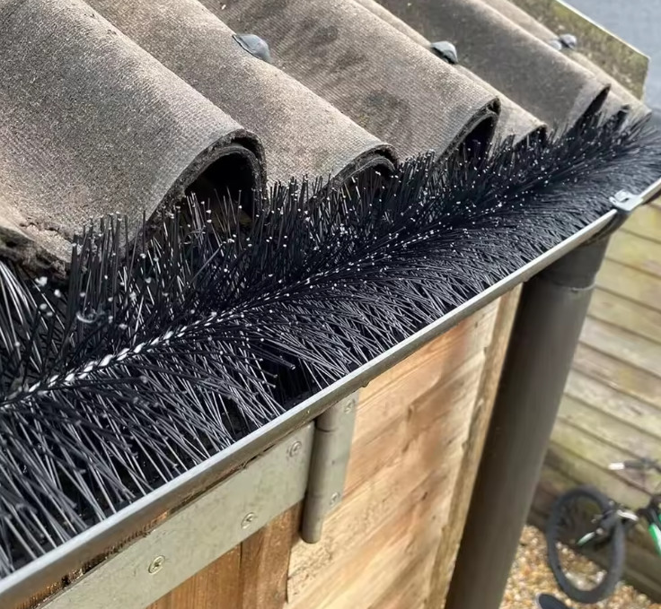 1pc Gutter Brush Leaf Guard Roof Drain Filter Cleaner 1M – Home Garden – NEW