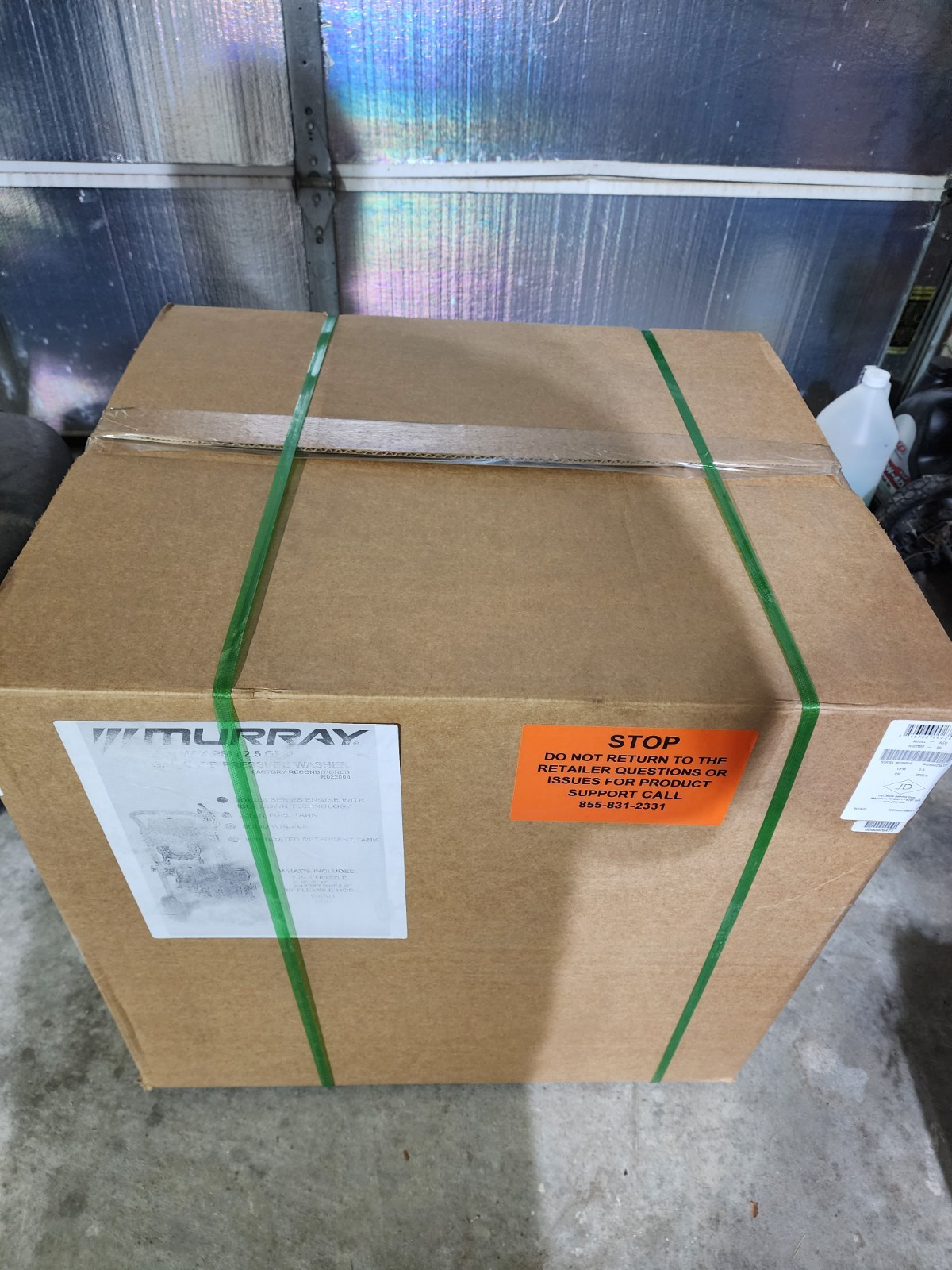 R022004 Murray 3,200 PSI 2.5 GPM Pressure Washer Factory Reconditioned Briggs