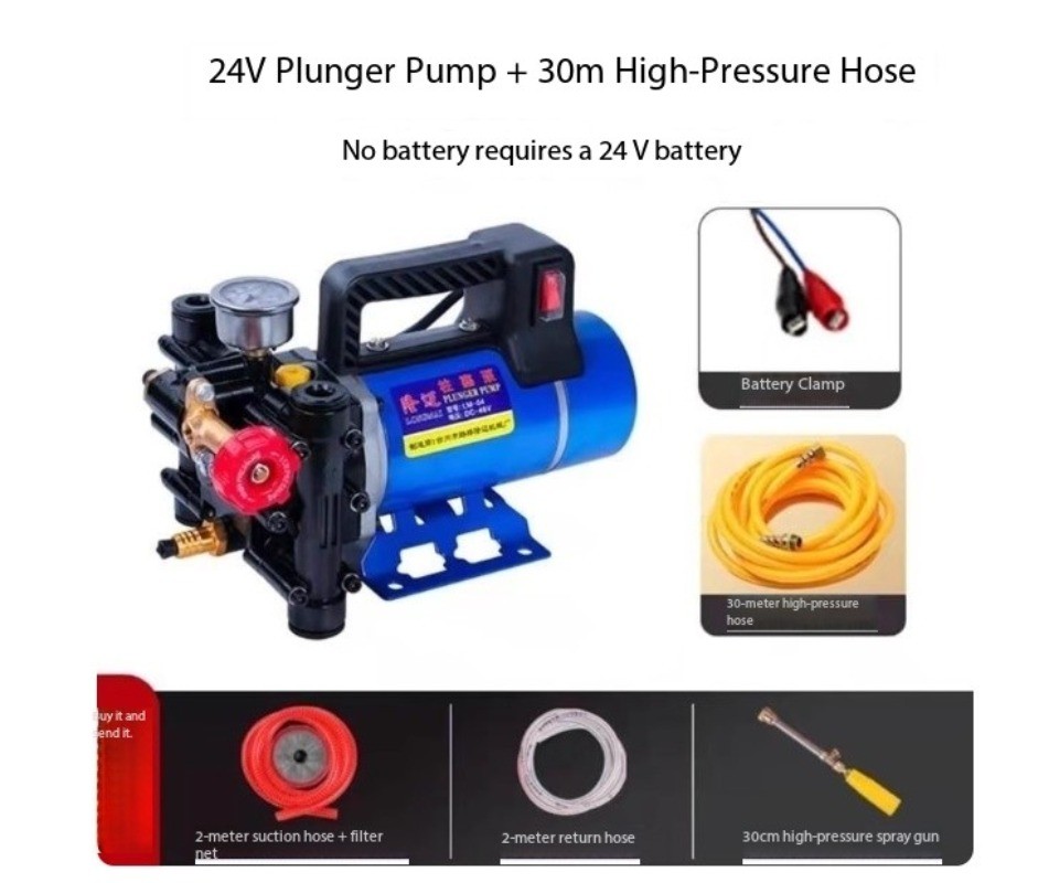 Rechargeable Sprayer Portable Fully Automatic Orchard Electric Plunger Pump