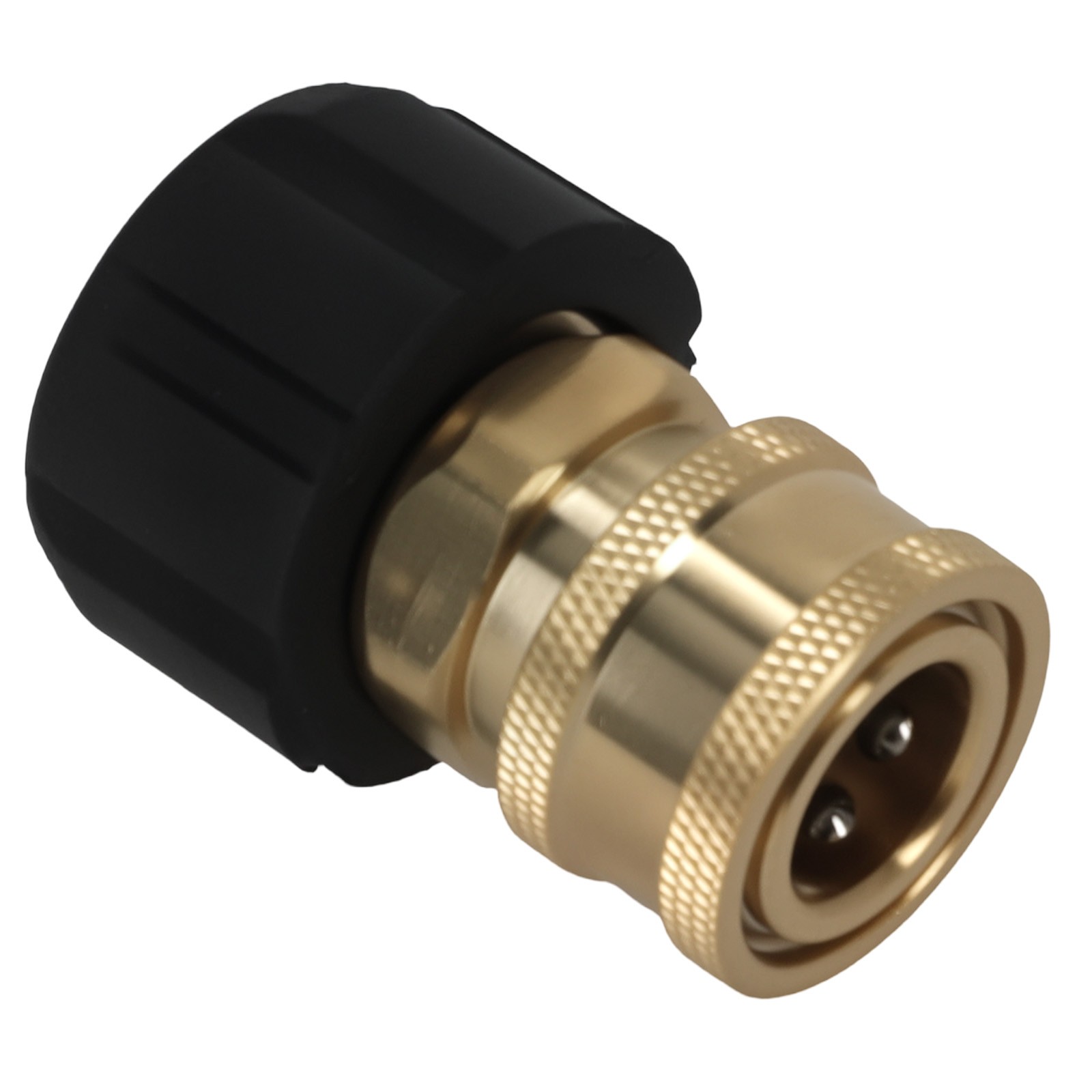 Brass Pressure Washer Adapter M22 14mm Female to 3/8″ Quick Connect 5000 PSI