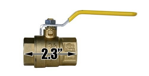 Brass Ball Valve, 3/4″ Female X Female 600PSI