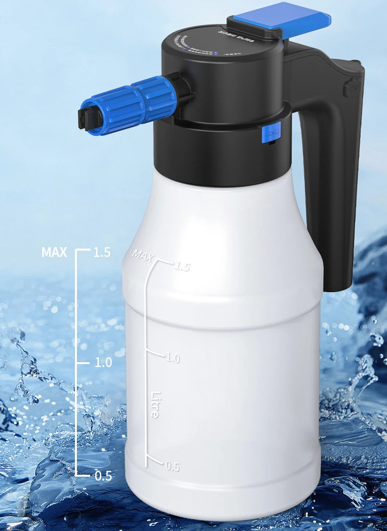 Electric Foam Sprayer Lithium Battery Foam Lance 1H Car Wash