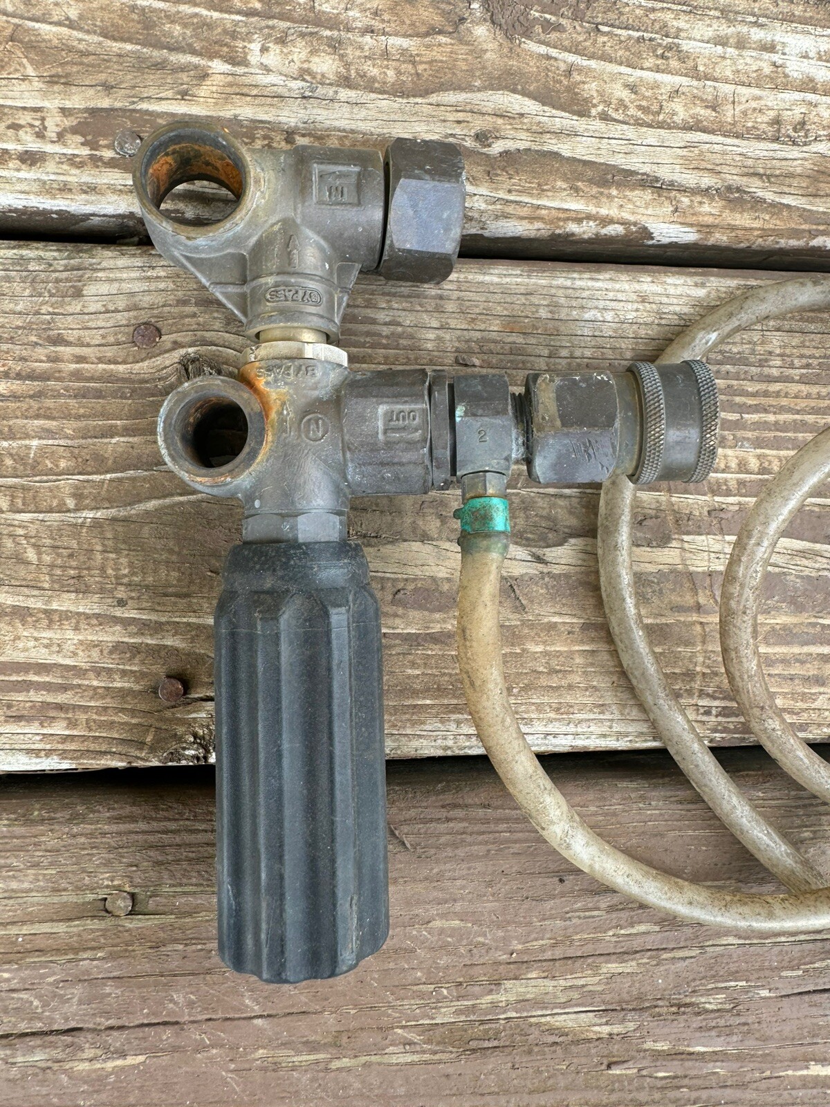 Annovi Reverberi Gymatic Brass Pressure Wash Sprayer Bypass