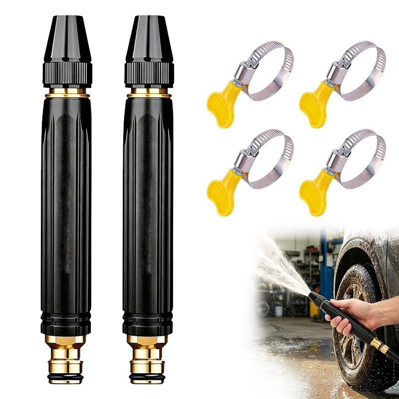 Larnto High Pressure Hose Nozzle Water Gun for Car Wash Garden Pressure Booster