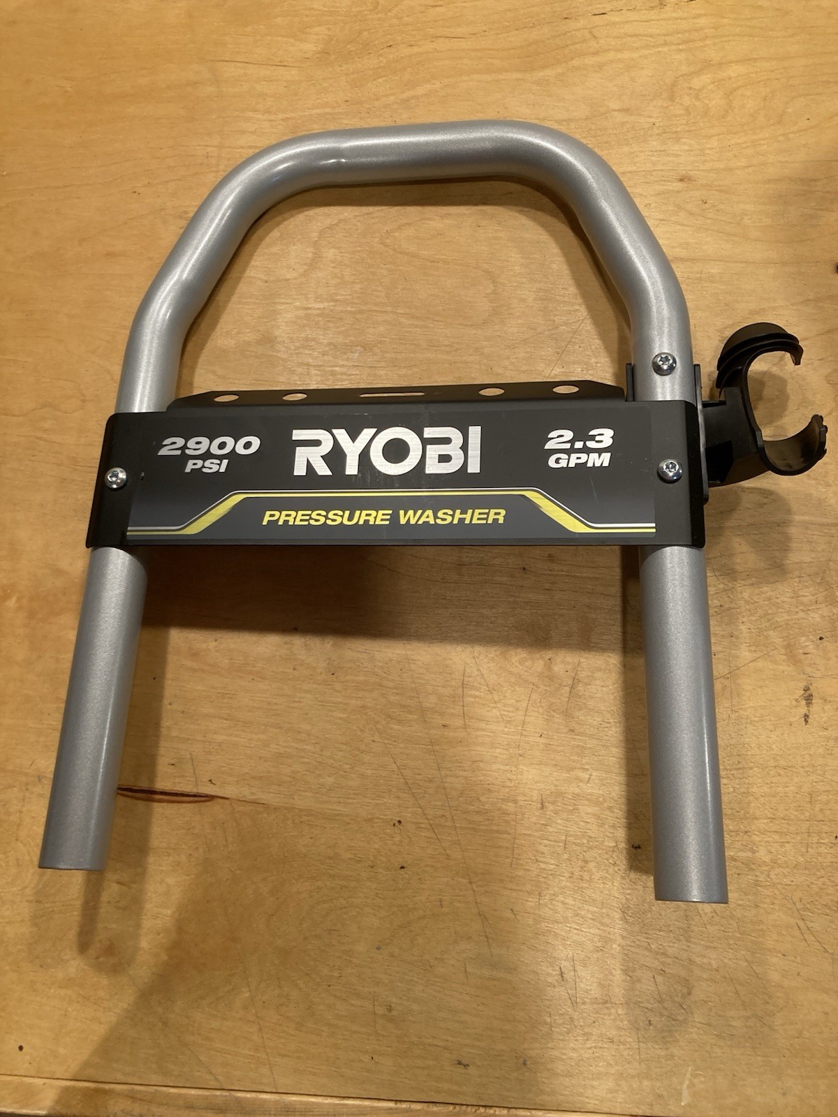 Used Top Handle Assembly for Ryobi 2900 PSI 2.3 GPM Gas Pressure Washer RY802900